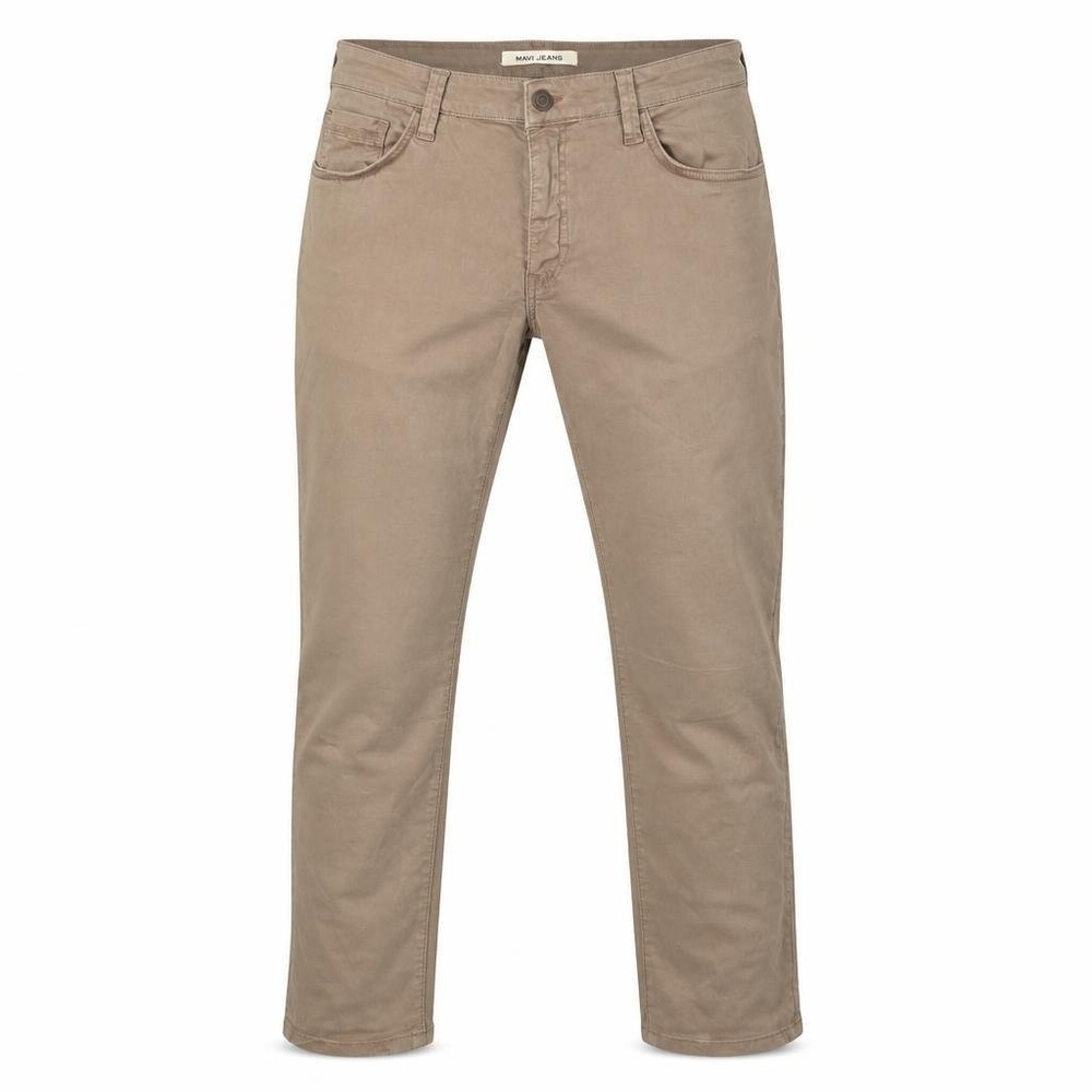 Mavi Jake Pants Mens 38x30 Slim Leg Brown Stretch Regular Fit Cotton Casual